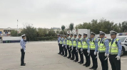 东营交警支队,护航市民出行